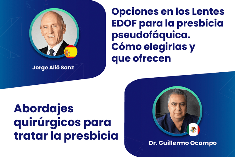 Manejo de opciones en el tratamiento de la presbicia